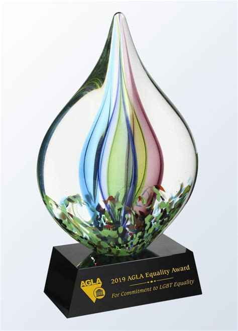 Coral Art Glass Award Glass Awards Coral Art Glass Art
