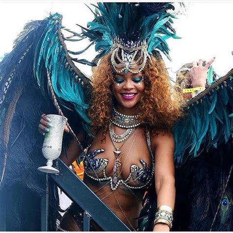 Rihanna Carnival Festival Barbados August Popsugar Celebrity