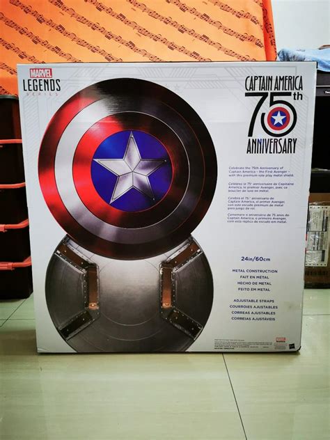 Marvel Legends Captain America Shield 75th Anniversary