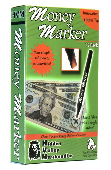 In this instructable i will show you how to make a counterfeit money pen like the ones you can buy at like walgreen's. Money Marker (12 Pens) --- Counterfeit Bill Detector Pen With Upgraded Chisel Tip - Detects Fake ...