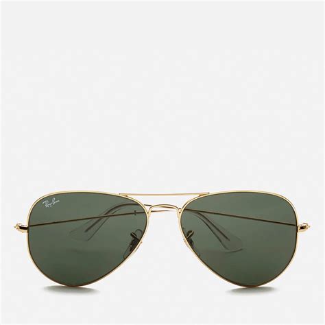 Ray Ban Aviator Large Metal Sunglasses 58mm Mirrow Multi Green Large