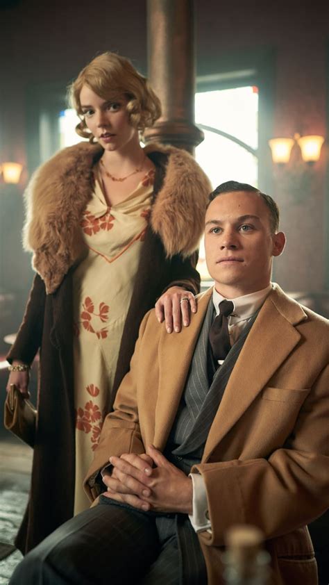 Anya Taylor Joy As Gina And Finn Cole As Michael In Peaky Blinders Peaky Blinders Costume