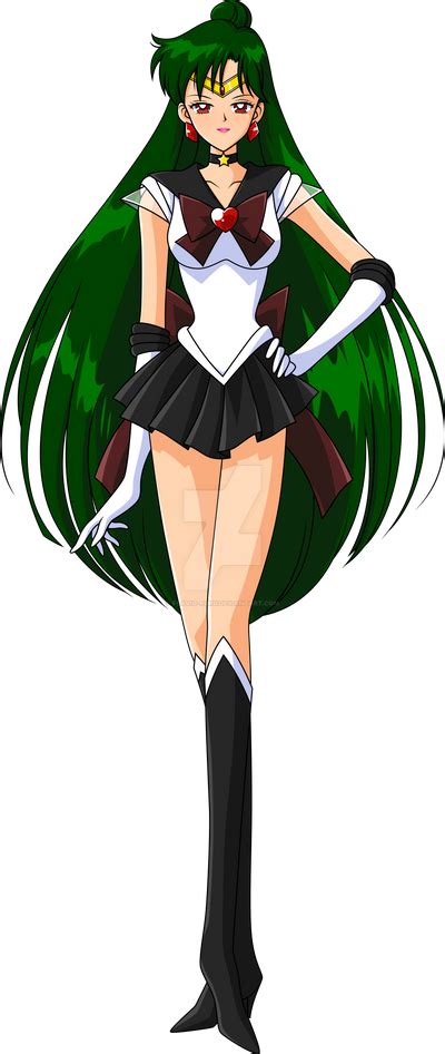 Sailor Pluto Vector By Flavio Ruru On Deviantart