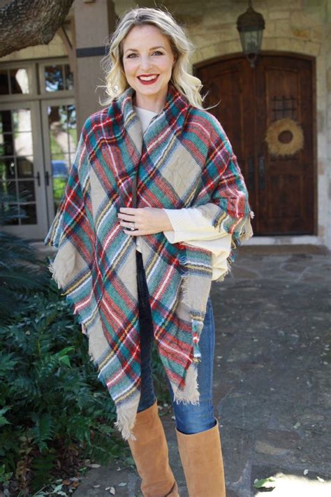 Ten Ways To Wear A Blanket Scarf Busbee Style Erin Busbee How To