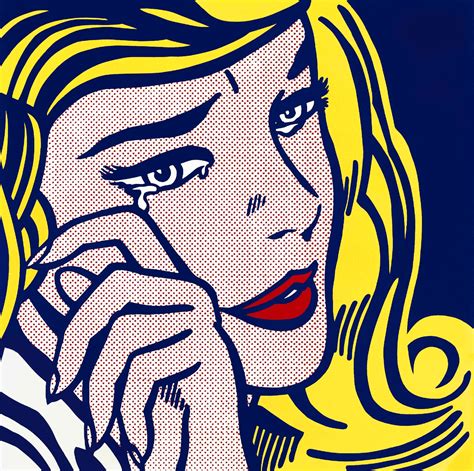 la belleza del día “mujer llorando” de roy lichtenstein infobae