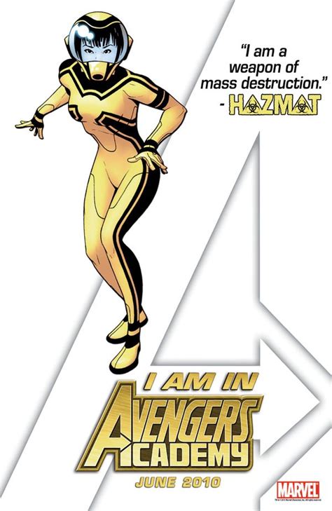 Hazmat Marvel Avengers Academy New Avengers Marvel Girls Comics