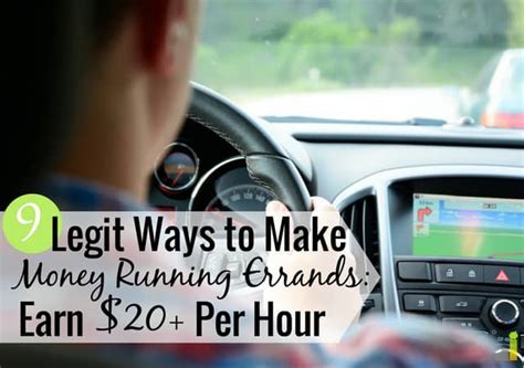 The newest version of the company's iphone i gave him suggestions for how to raise money for his projects and as he walked down the staircase and clipped on his bike helmet, i. 9 Legit Ways to Run Errands for Money - Frugal Rules