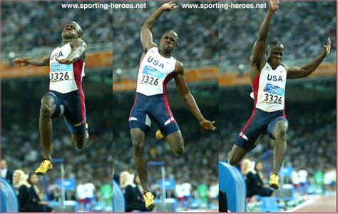 Dwight Phillips 2004 Olympic Long Jump Champion Usa