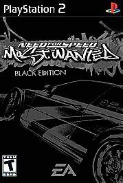 Need For Speed Most Wanted Black Edition Sony PlayStation 2 2005