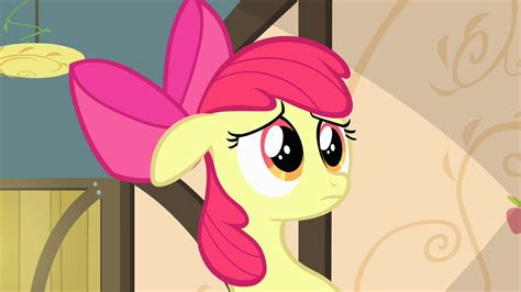 Image Apple Bloom With A Sad Expression S4e17png My Little Pony