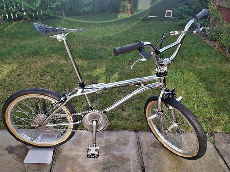 1990s Chrome Falcon Bmx Old School Vintage Bike Gt Skyway Tioga