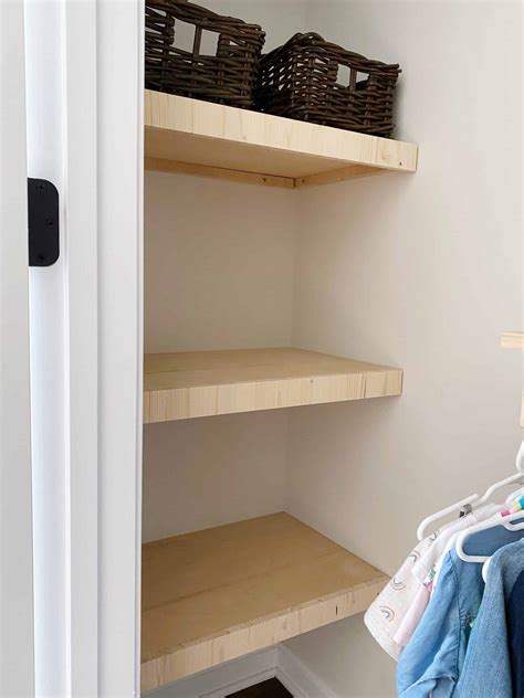 Easy Diy Built In Closet Shelving One Room Challenge Week Free