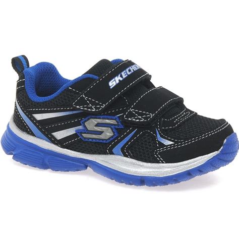 Skechers Speedees Burn Outs Boys Trainers Charles Clinkard