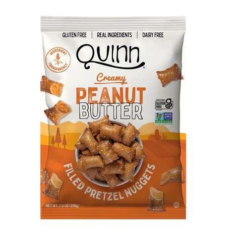 Quinn Creamy Peanut Butter Filled Pretzel Nuggets Shop Chips At H E B