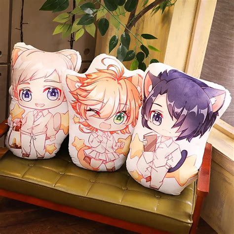 52k Cute Anime Pillow The Promised Neverland Emma Norman Cartoons