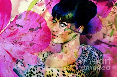 Katy Perry Is A Beautiful Colored Original Art Piece That Will Look