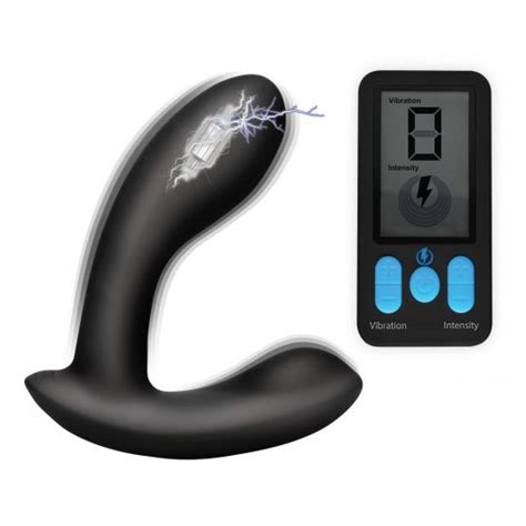 Zeus E Stim Pro Silicone Vibrating Prostate Massager With Remote Control Sex Toy Hotmovies