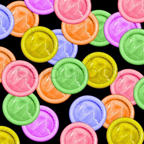 Kondome In Verschiedenen Farben Auf Stock Bild Colourbox