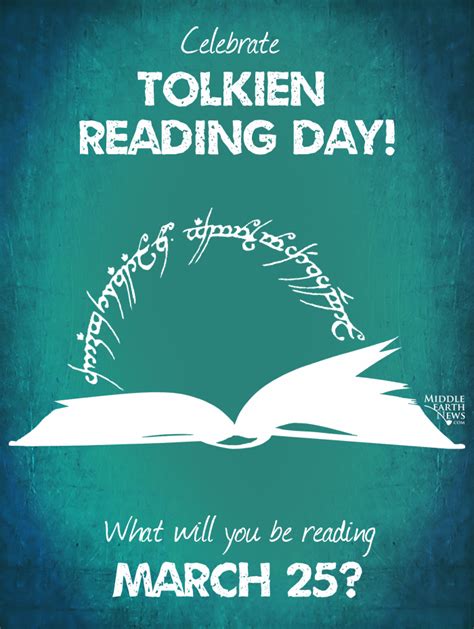 Tolkien Reading Day Read Watch Play