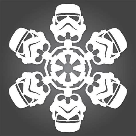 Diy Star Wars Snowflakes