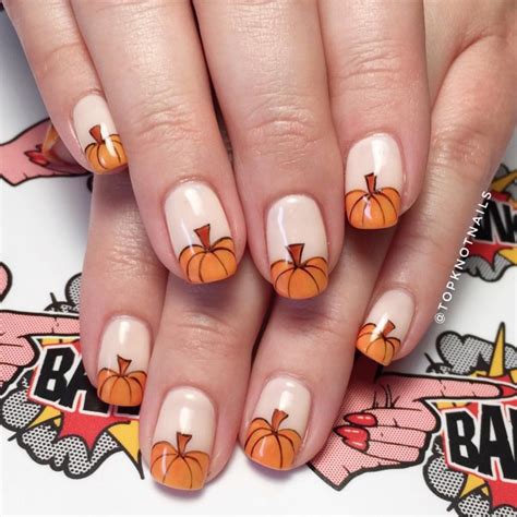 28 Creative Halloween Nail Art Ideas For Every Length Pumpkin Nails
