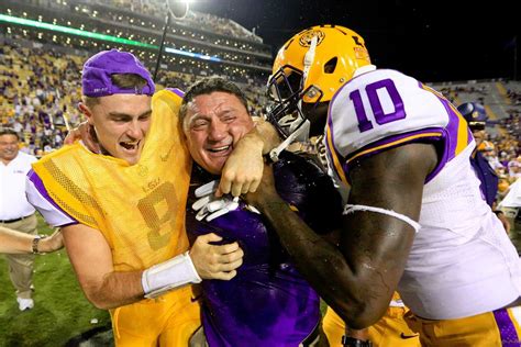 Ed Orgeron Hired As The Full Time Head Coach Of The LSU Tigers SBNation Com