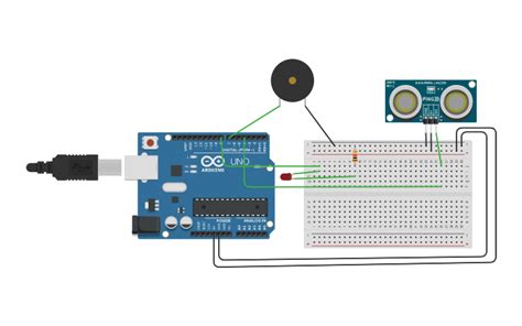Circuit Design Practica Arduino Sensor Tinkercad