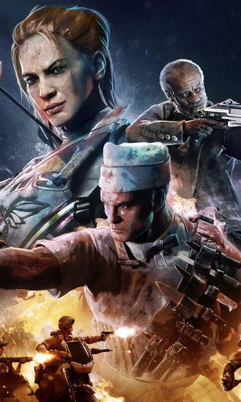 Call Of Duty Zombies Poster Wallpaper for iphone and 4K Gaming