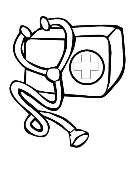 Medical Coloring Pages At Free Printable Colorings