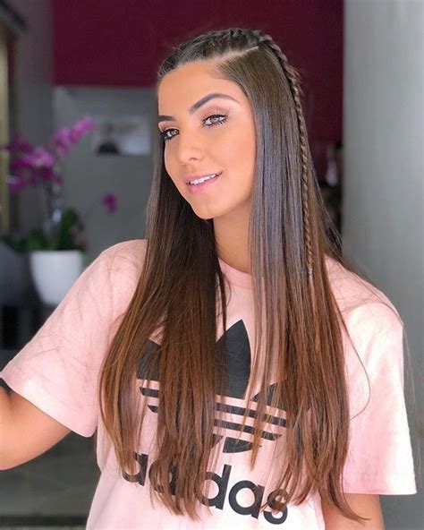 Gabriela Versiani On Instagram Salaothiagolima Peinados Con Trenzas Pelo Suelto