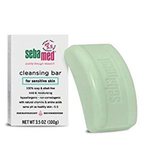 sebamed soap free cleansing bar for sensitive skin 3 5 ounce boxes pack of 4 buy sebamed