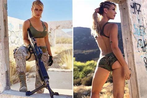 Worlds Sexiest Marine Shannon Ihrke Strips Off For Hot Military