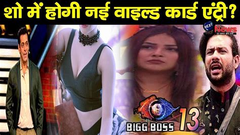 Bigg Boss 13 New Wild Card Entry Will Be On The Show Know Who Is The