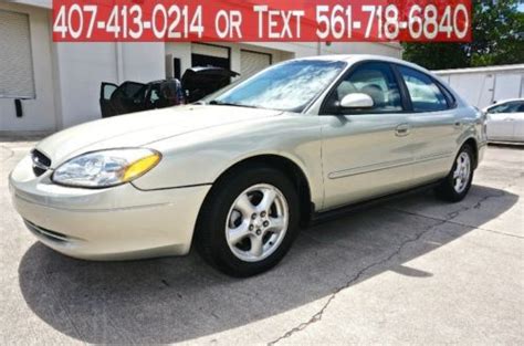 Sell Used 2003 Ford Taurus Ses Low Miles Service At The Dealer 02 04 In