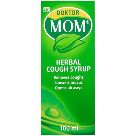 Dr Mom Cough Syrup Herbal 100ml Clicks