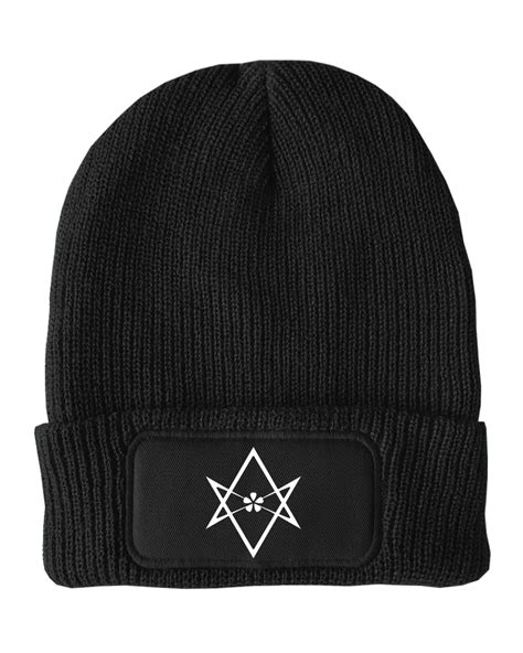 Aleister Crowley Magick Symbol Unisex Winter Thinsulate Beanie Hat Ebay