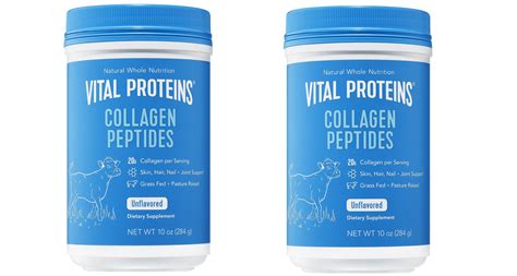 2 Pack Vital Proteins Unflavored Collagen Peptides 20 Oz With Bovine