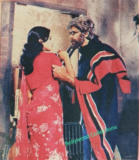 Sridevi Sridevi And Amitabh Bachchan In Aakhree Raasta 1986