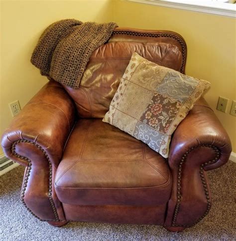 'last week my leather sofa fell victim to some sticky stains left by my grandchild. How to Restore Leather in 4 Easy Steps | Hammers N Hugs ...