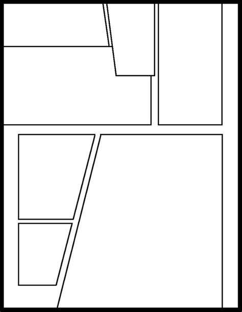 Manga Template 62 By Comic Templates On Deviantart In 2019 Comic