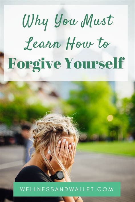 Learning To Forgive Yourself Is Hard When You Forgive Yourself For