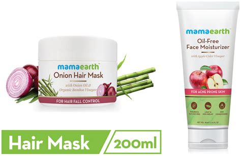 Free shipping on orders over $25 shipped by amazon. Mamaearth Onion Hair Mask 200 ml And Oil Free 80 ml (Pack ...
