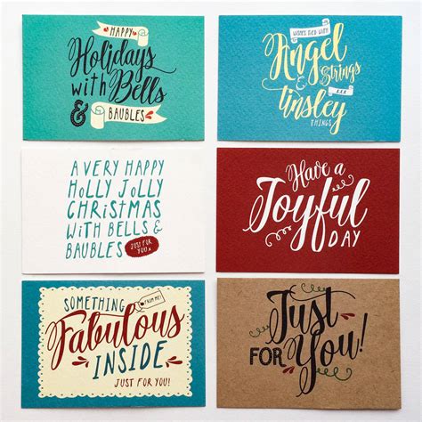 Just A Little Note Happy Holidays T Cards By Rosie Jos