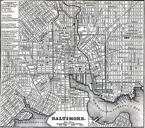 Baltimore, MD 1848 | Baltimore and ohio railroad, Historic baltimore, Baltimore