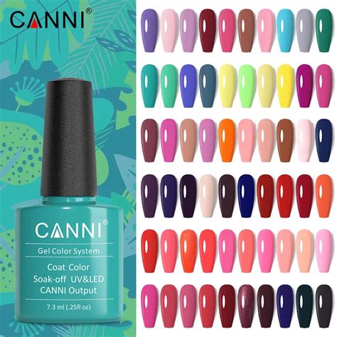 Canni Uv Gel Polish Colors Hot Manicure Nail Art Salon Venalisa Varnish Design Soak Off