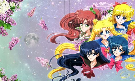 Tsukino Usagi Mizuno Ami Aino Minako Hino Rei And Kino Makoto Bishoujo Senshi Sailor Moon