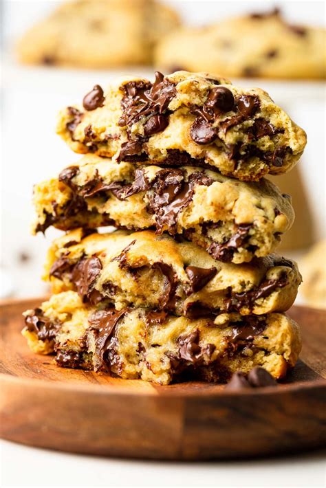 Levain Bakery Thick Chocolate Chip Cookies Recipe Oh Sweet Basil