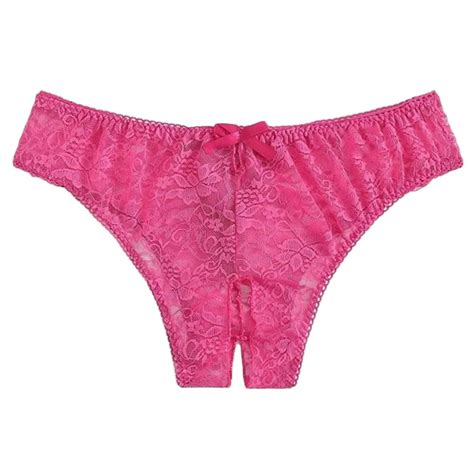 Vivi Cieken 1pc Women Sexy Floral Lace Panty Underwear Brief Plus