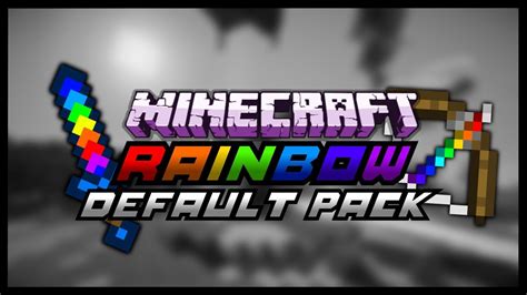 Minecraft Pvp Texture Pack Rainbow Default Edit No Lag Youtube