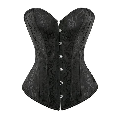 This will maintain the tension and keep it. Kranchungel Women's Sexy Satin Overbust Corset Lace up ...